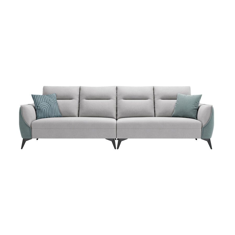 AVERY Extra Wide Sofa 4 Seater dusty-blue