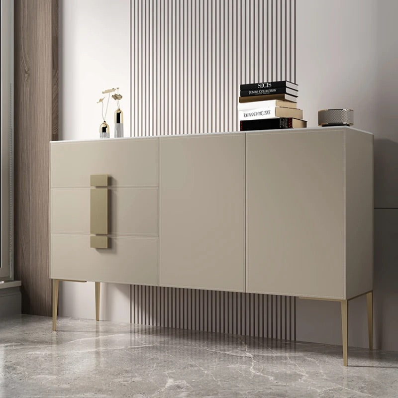 LENORA Beige Plywood Sideboard