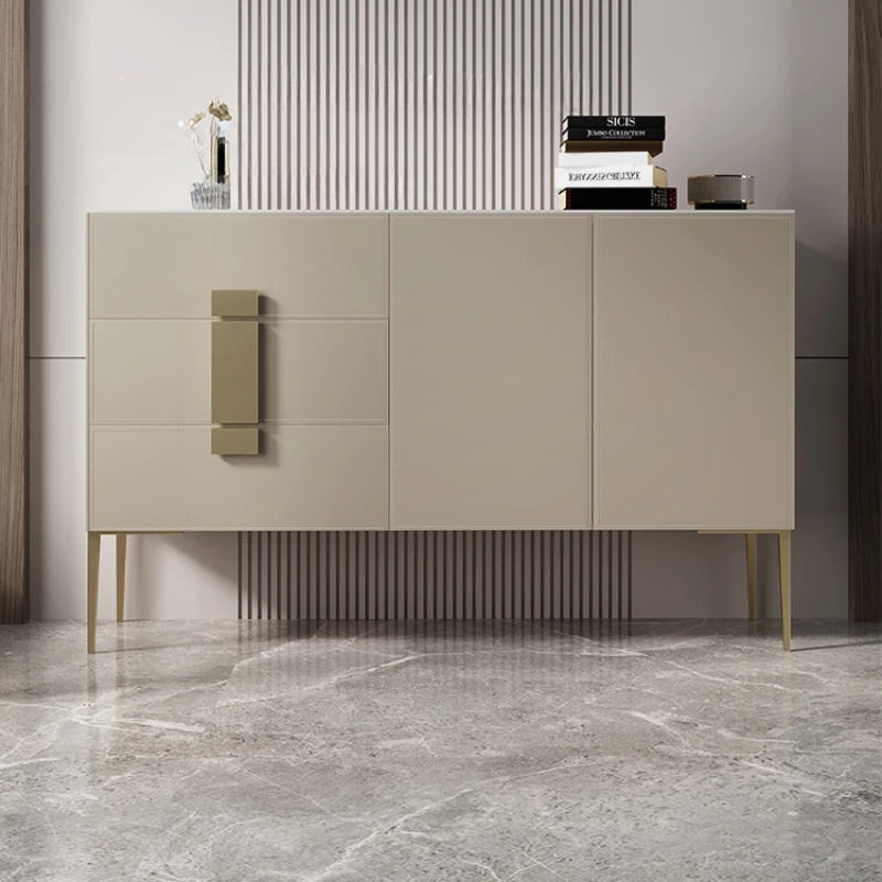 LENORA Beige Plywood Sideboard