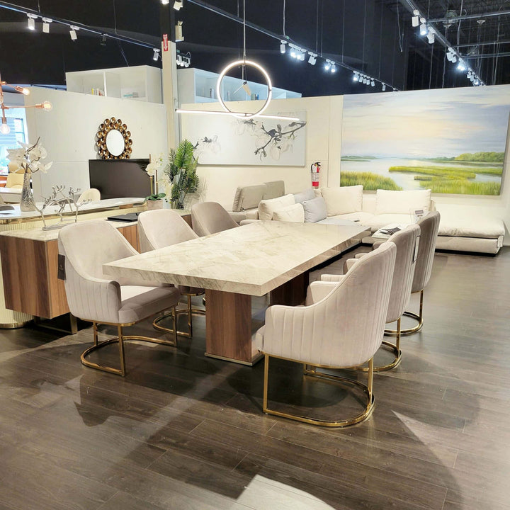 BLADE Marble Dining Table – Stone International