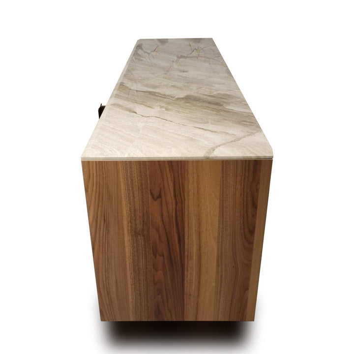BLADE Natural Marble Sideboard – Stone International