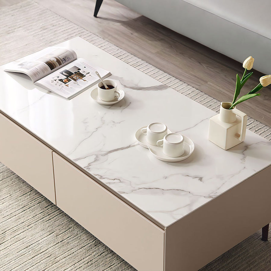 OLIVIA Sintered Stone Coffee Table