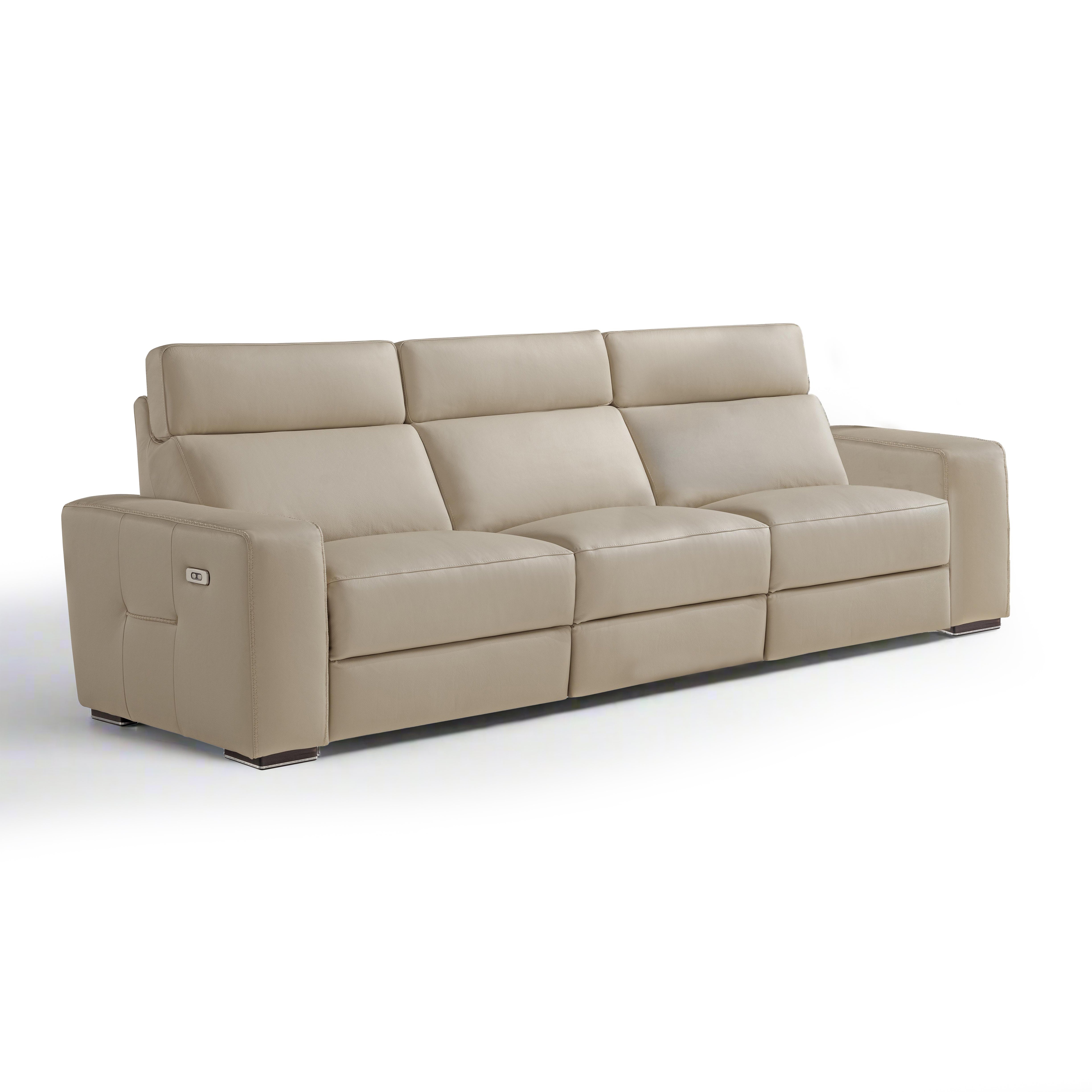 Living spaces leather sofa sales