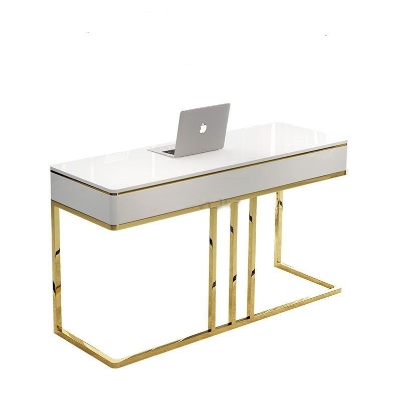 SHERINGTON White Lacquer Desk