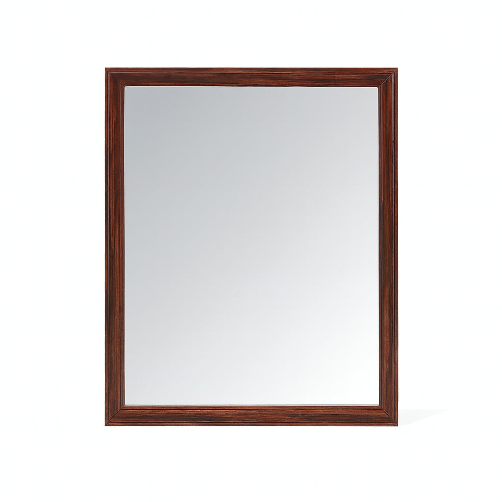HARLAN Walnut Wood Frame Wall Mirror