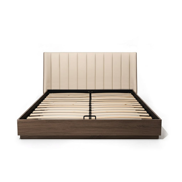 KANTÉ Chestnut Storage Bed