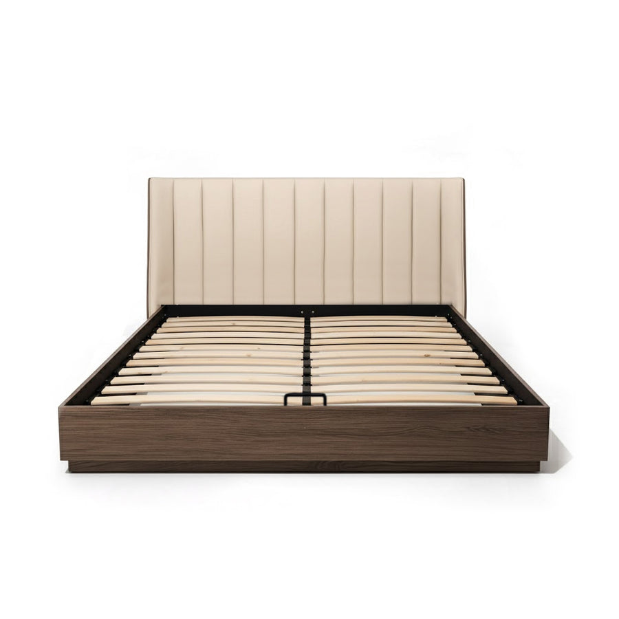 KANTÉ Chestnut Storage Bed
