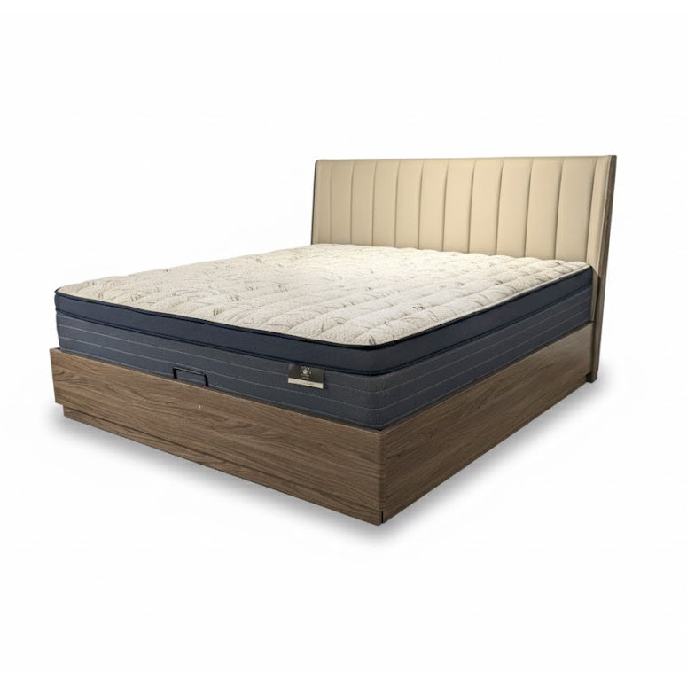 KANTÉ Chestnut Storage Bed