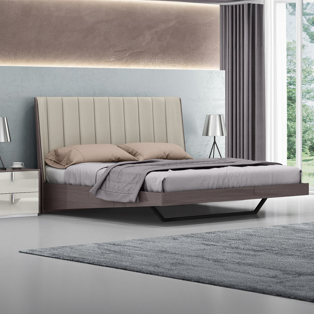 KANTÉ Chestnut Levitated Bed