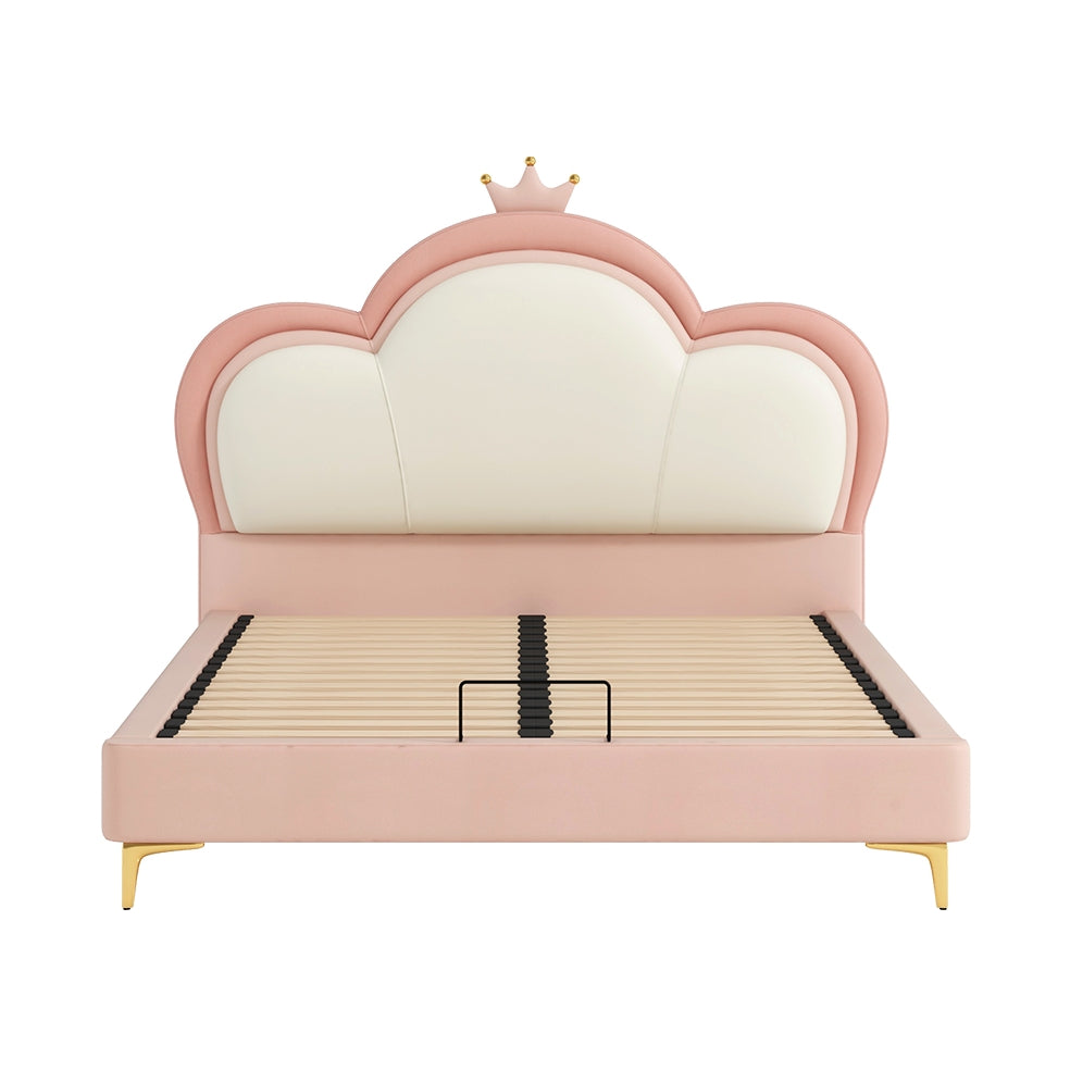 LYDIA Dreamy Pink Double Bed