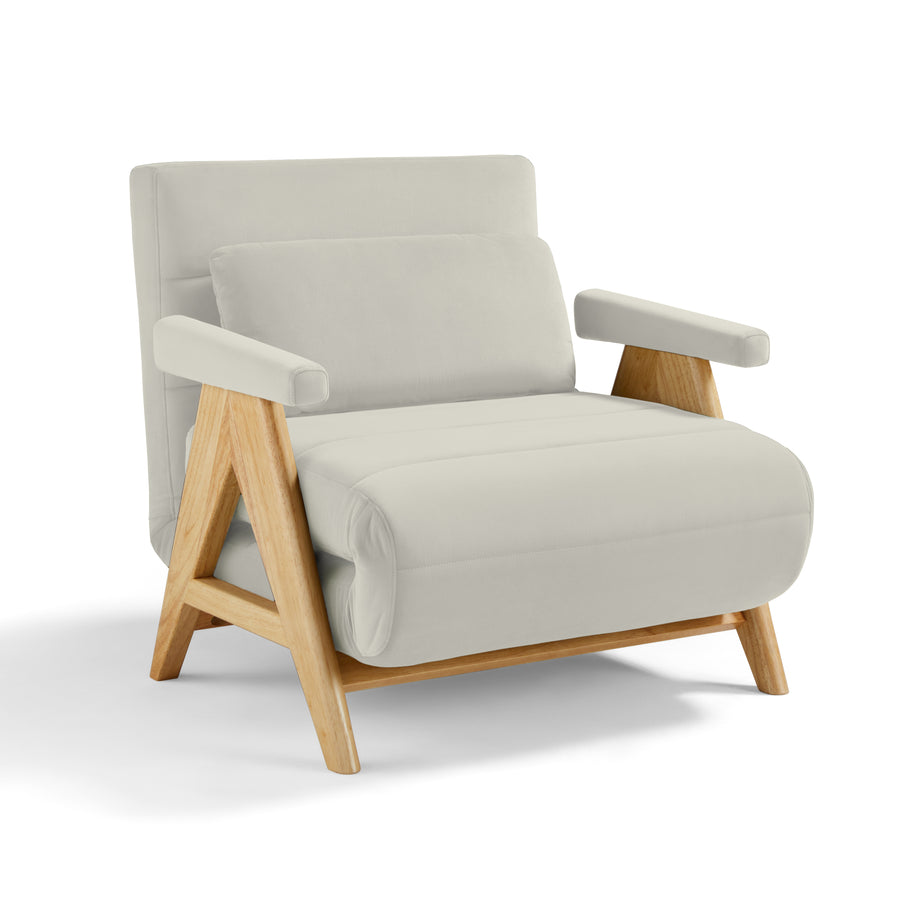 SCARLETT Sleeper Lounge Chair Beige