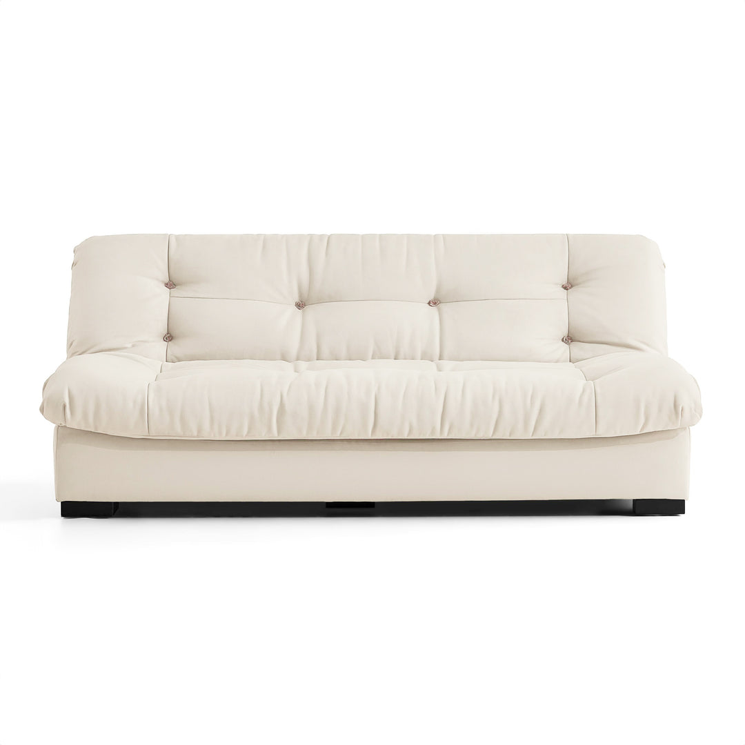 LAURA Comfy Sofa Bed White