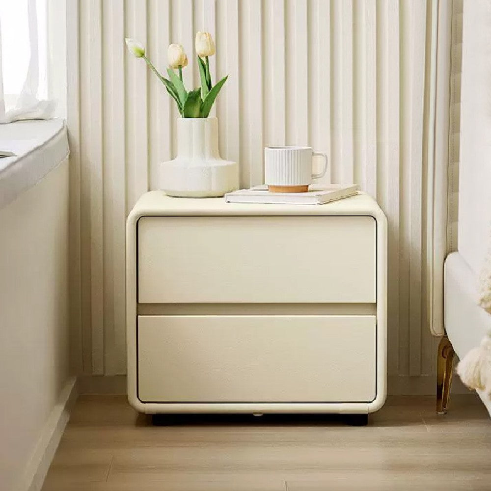 TAYSIDE Cream Bedside Table