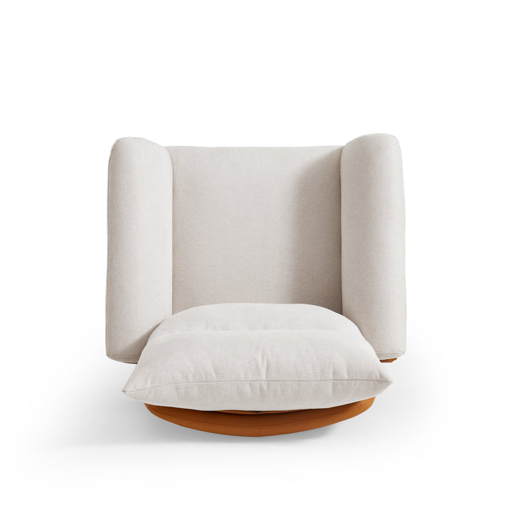 ARIEL Cozy Fabric Accent Chair