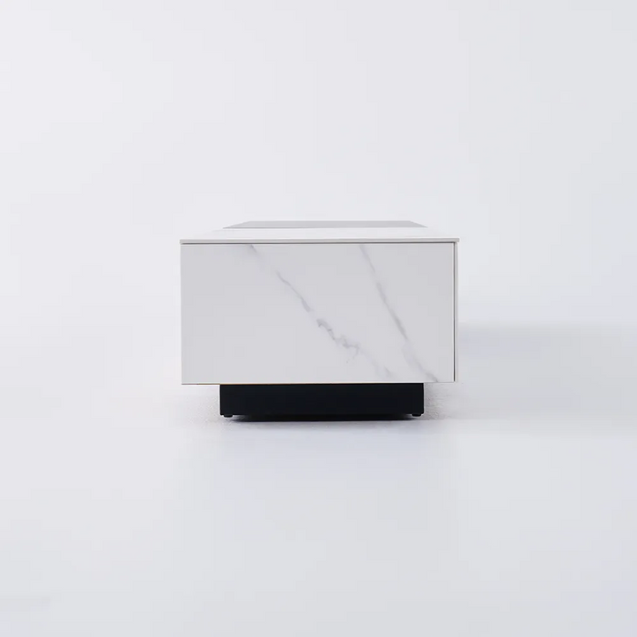 AGIM Black & White Ceramic TV Stand