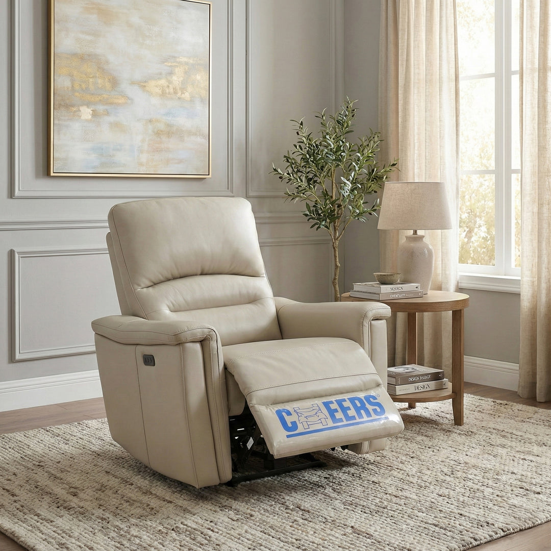 ALEXANDER Leather Power Motion 1 Seater Sofa Cheers