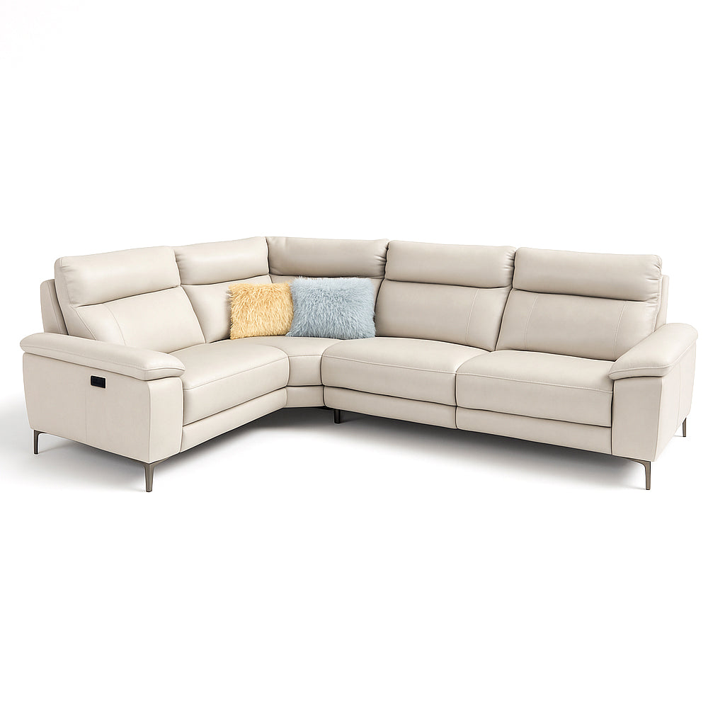 NIMBUS Leather Power Reclining Sectional Sofa