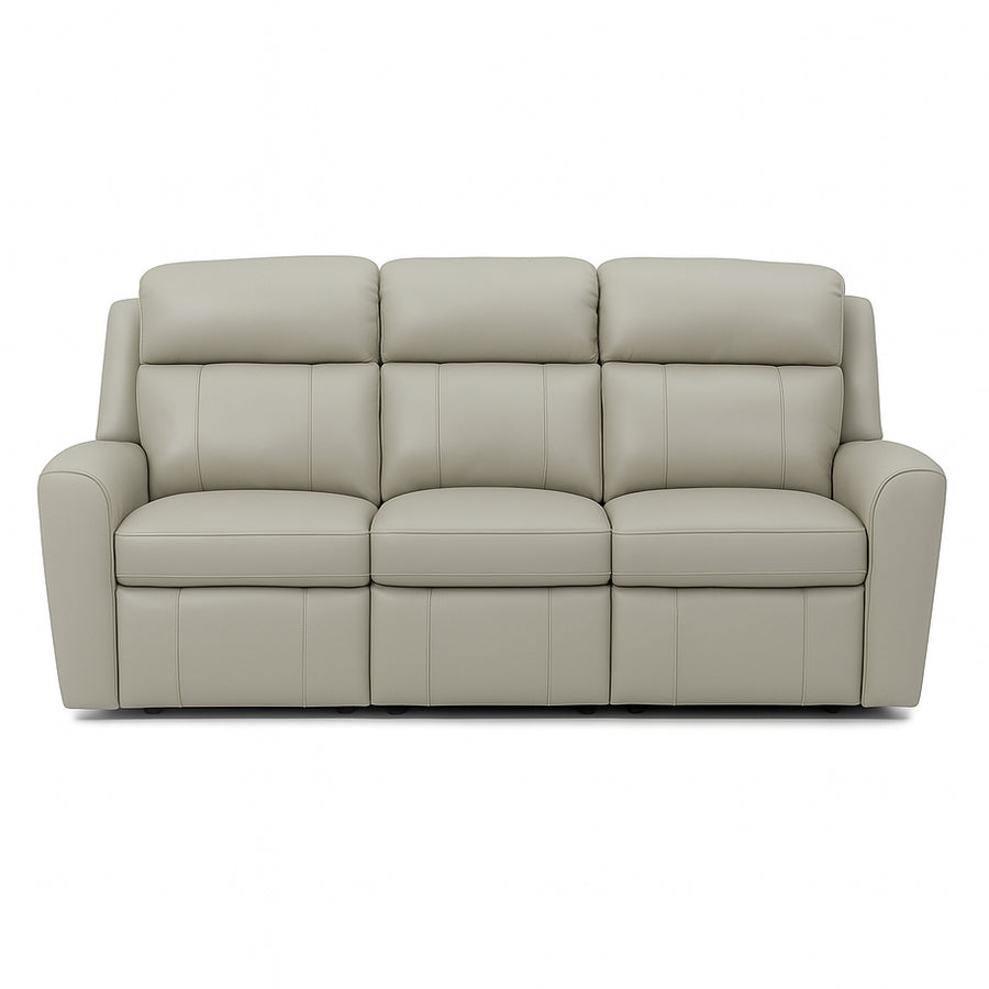 ALESSIO Premium Leather Power Reclining Sofa and Chair Set
