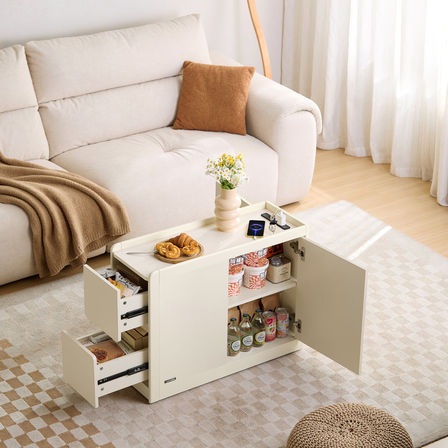 ELMER Movable Side Table