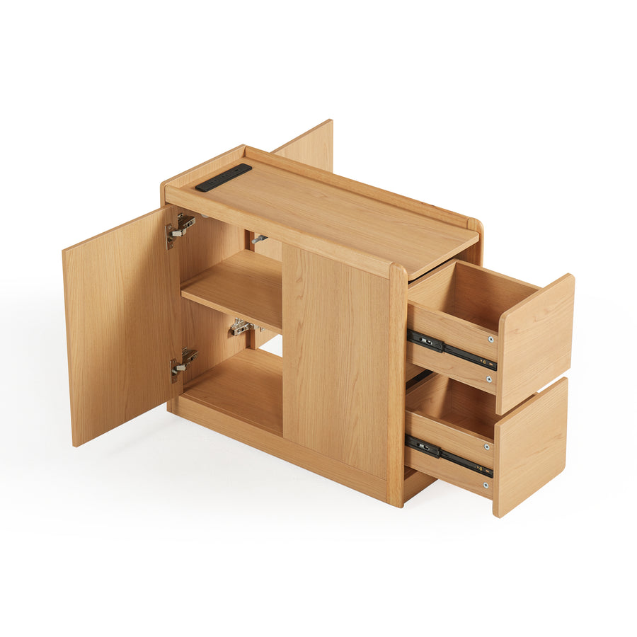 ELMER Movable Side Table