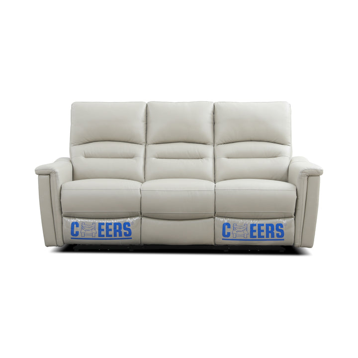 ALEXANDER Leather Power Motion 3 Seater Sofa – Cheers