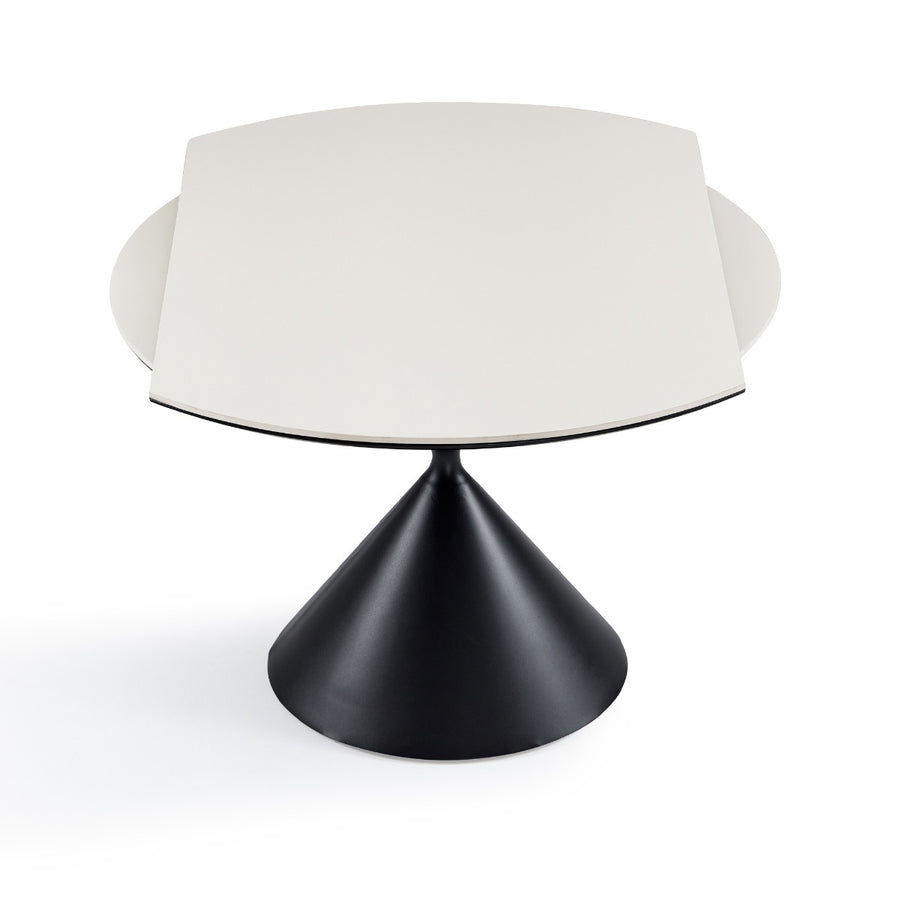 CASSIUS Black & White Dining Table