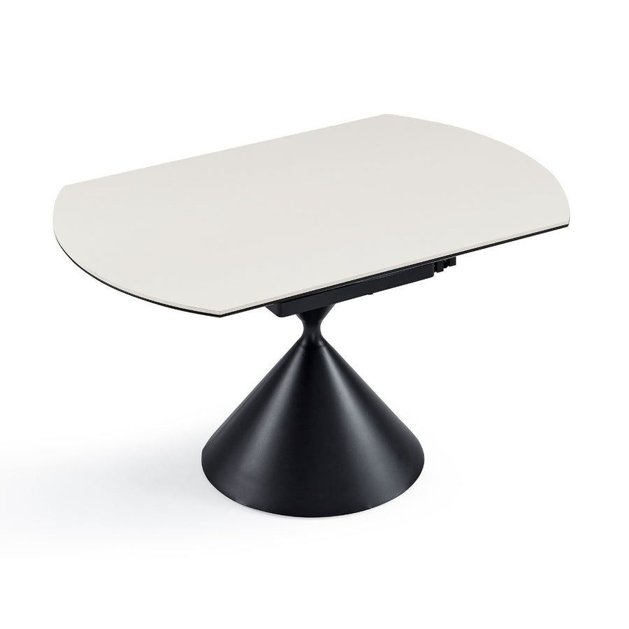CASSIUS Black & White Dining Table