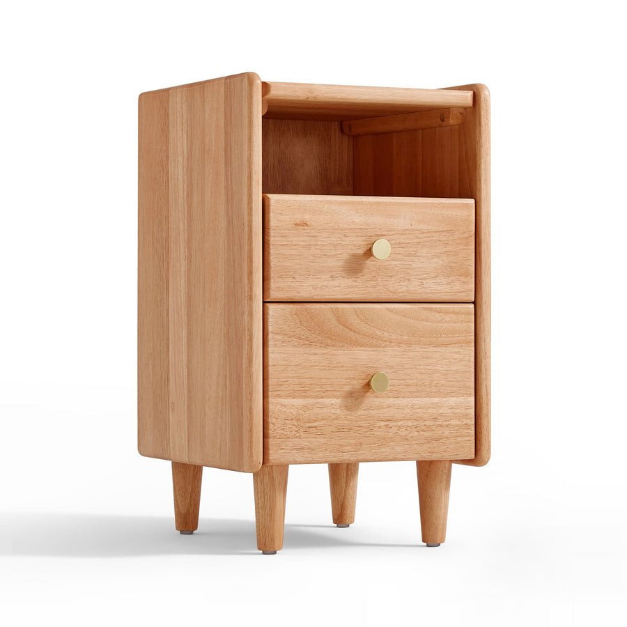 LAILA Walnut Wood Nightstand