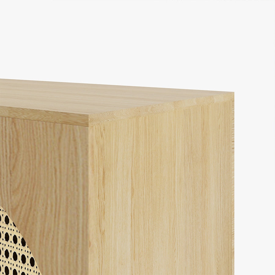 ZOE Mid-Century Style Ash Wood Sideboard