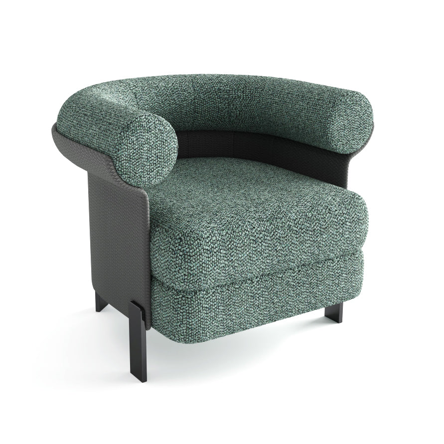 SYLAS Microfiber Accent Chair