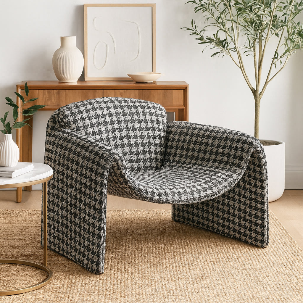 NOIRRELLE Minimalist Designer Creative Accent Chair