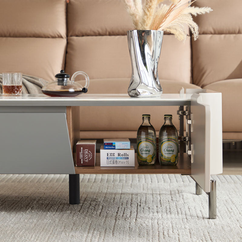 KEEGAN Dual-Drawer Coffee Table