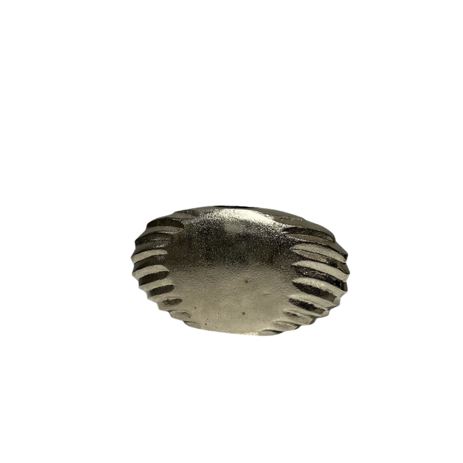 Metallic Silver Vase (Small)