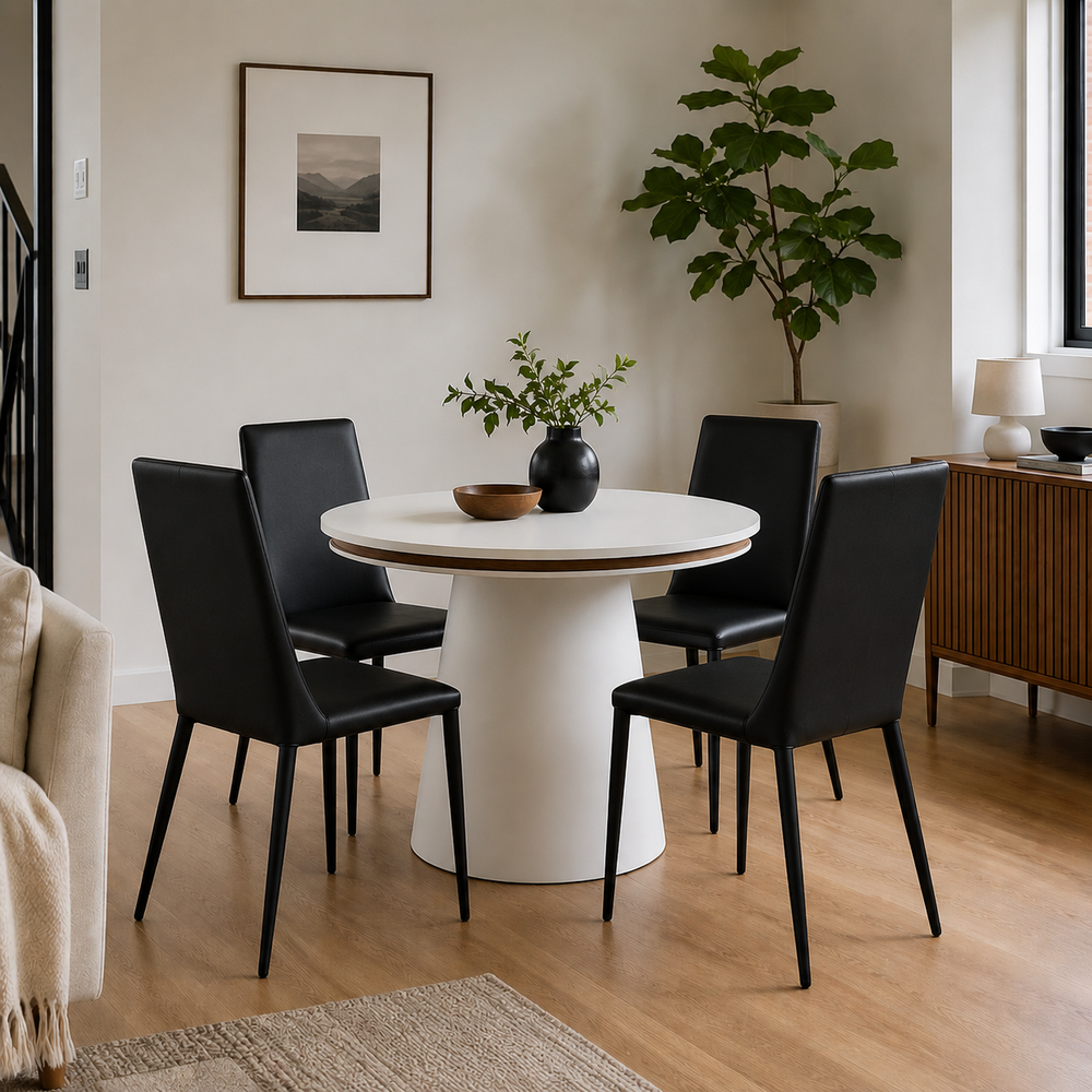 ALEO Leather Dining Chair - Bellini
