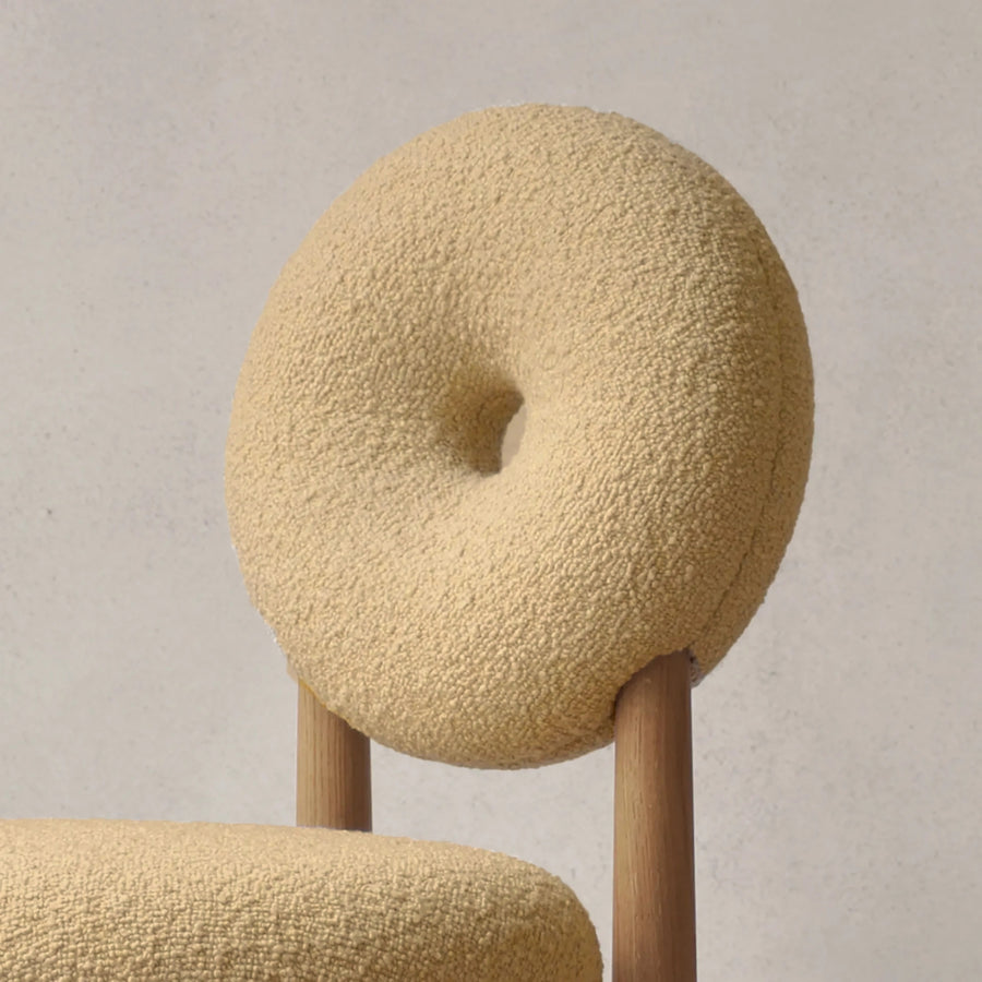 MIA Boucle Fabric Dining Chair