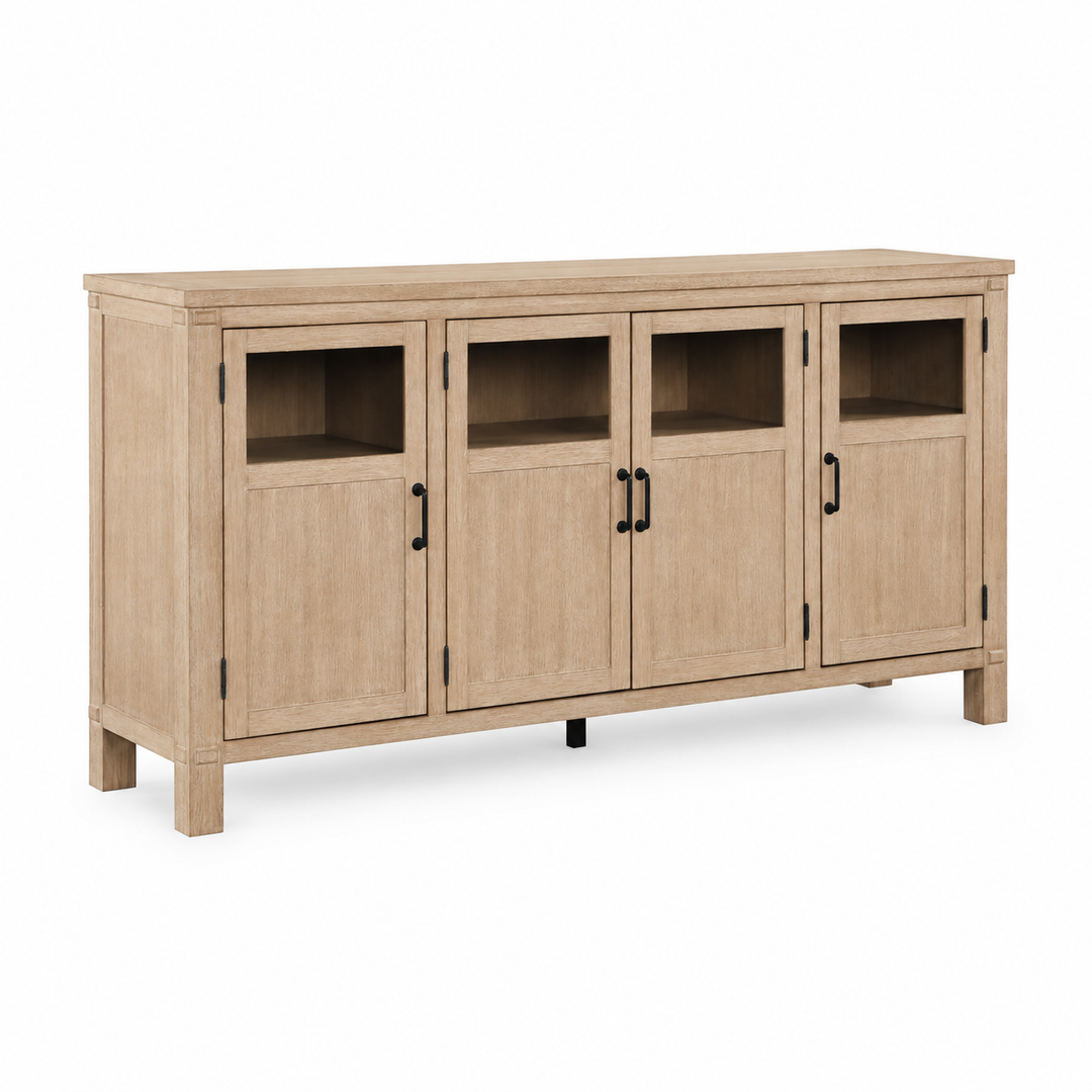 ABERDEEN Wire-Brushed Oak Sideboard