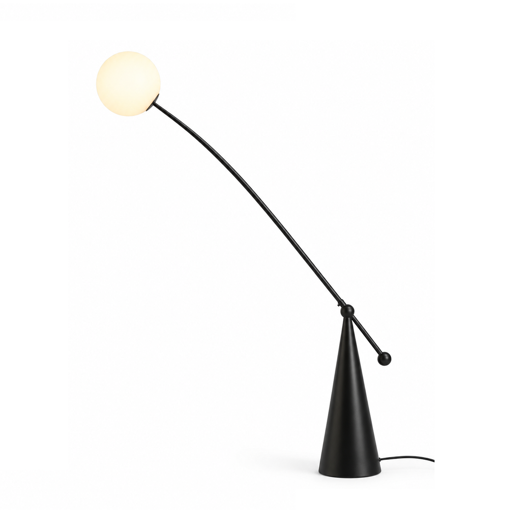 ABRAHAM Sculptural Arc Floor Lamp