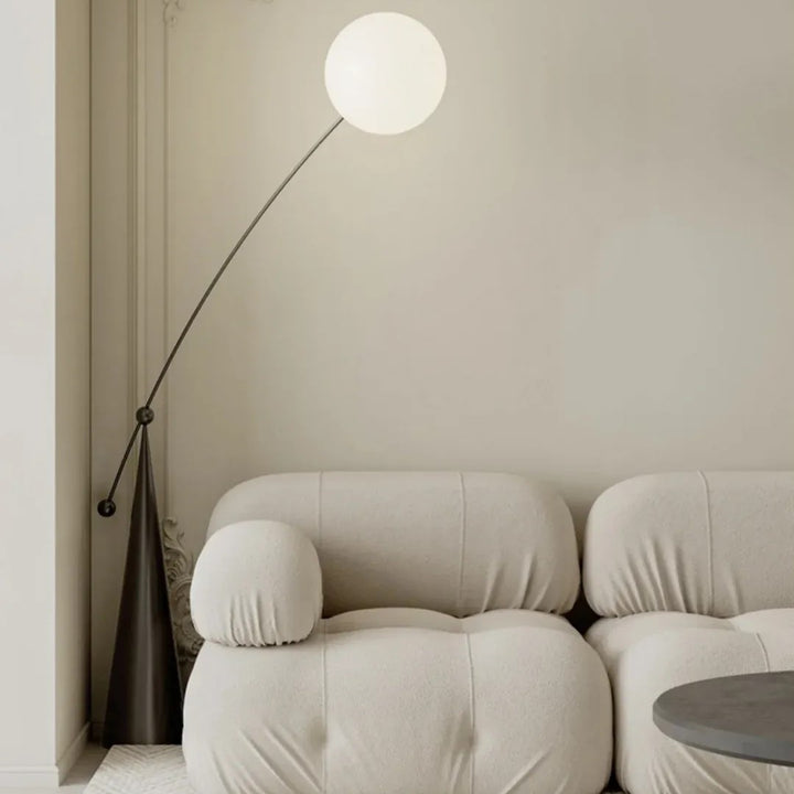 ABRAHAM Sculptural Arc Floor Lamp