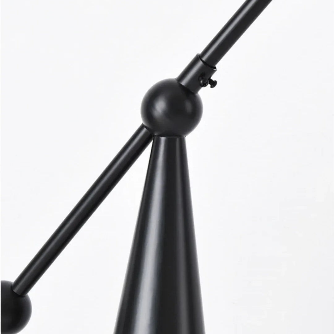 ABRAHAM Sculptural Arc Floor Lamp