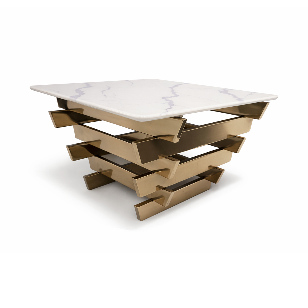 SEVILLE Jazz White End Table