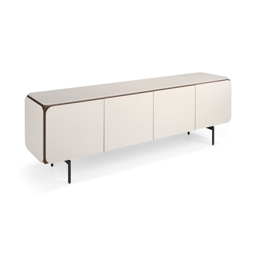 AFONSO Matte Cream TV Stand