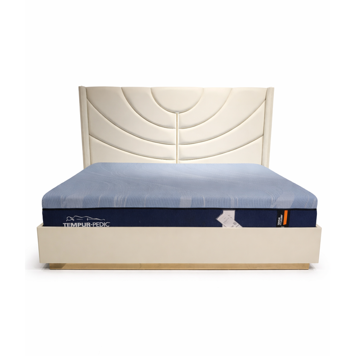 ALIANA High Back Velvet Bed