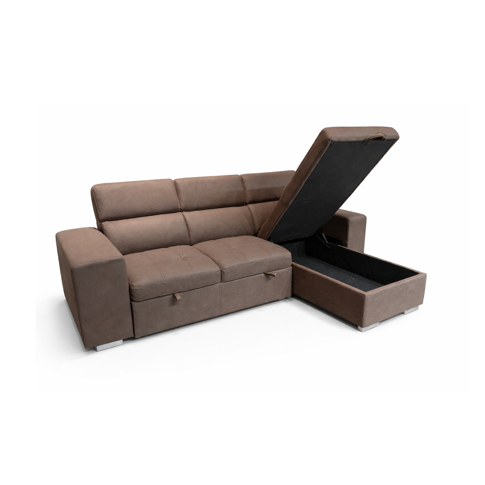 ALVIN Space-Saving Sectional Sofabed