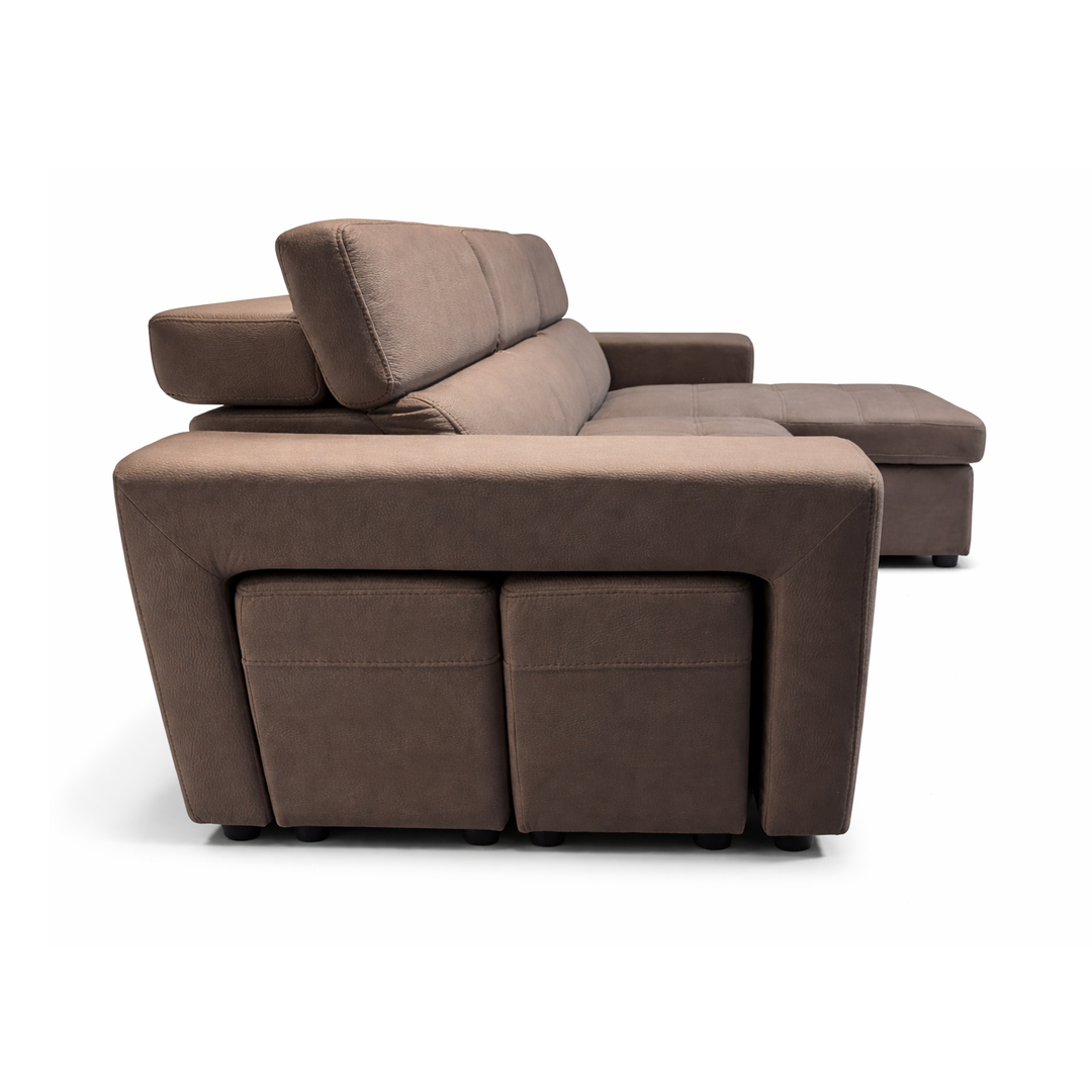 ALVIN Space-Saving Sectional Sofabed