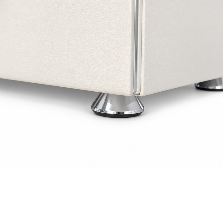 AUDREY Chrome-Foot Nightstand