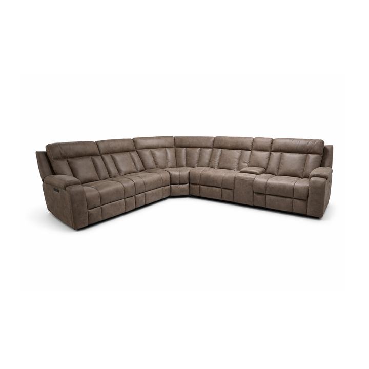 AYLIN Home Theater Fabric Sectional