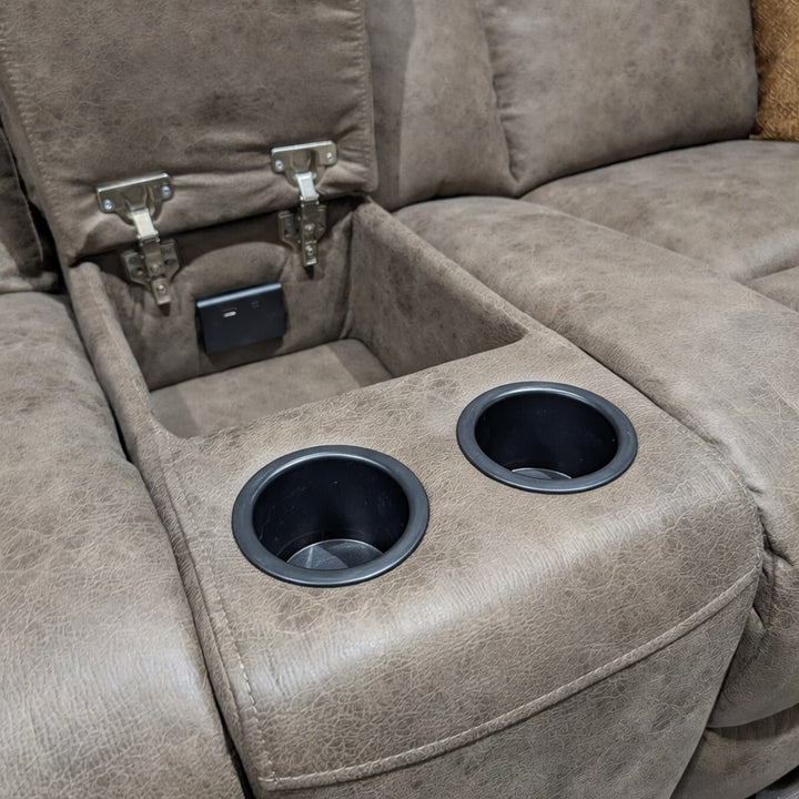 AYLIN Home Theater Fabric Sectional
