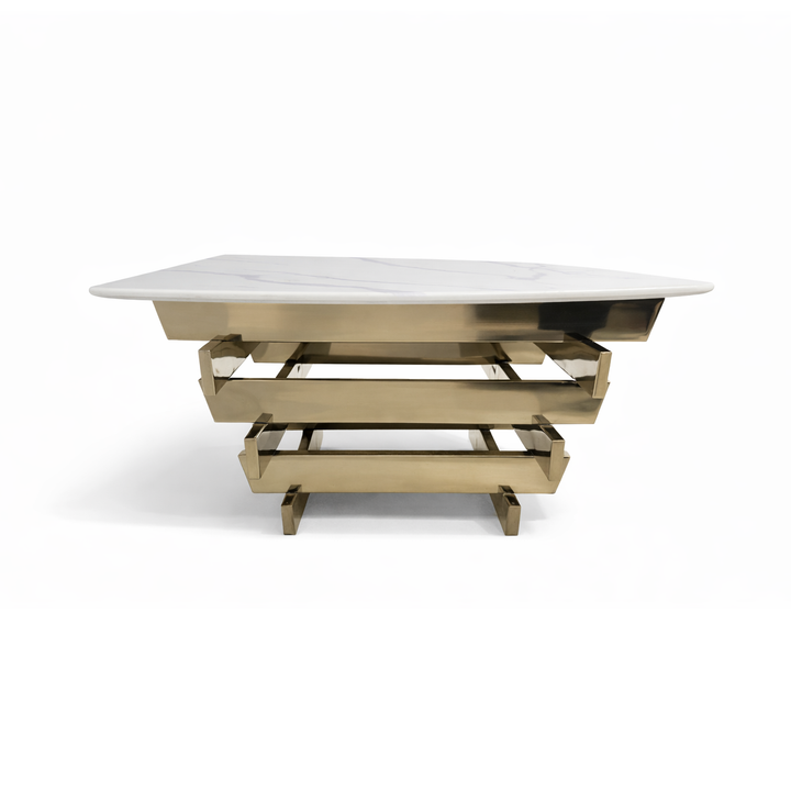 SEVILLE Jazz White End Table