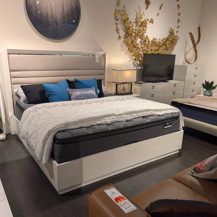 ENZO LED Lift-Up Storage Bed