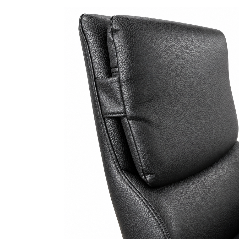 BENNIE Cushioned Black Dining Chair